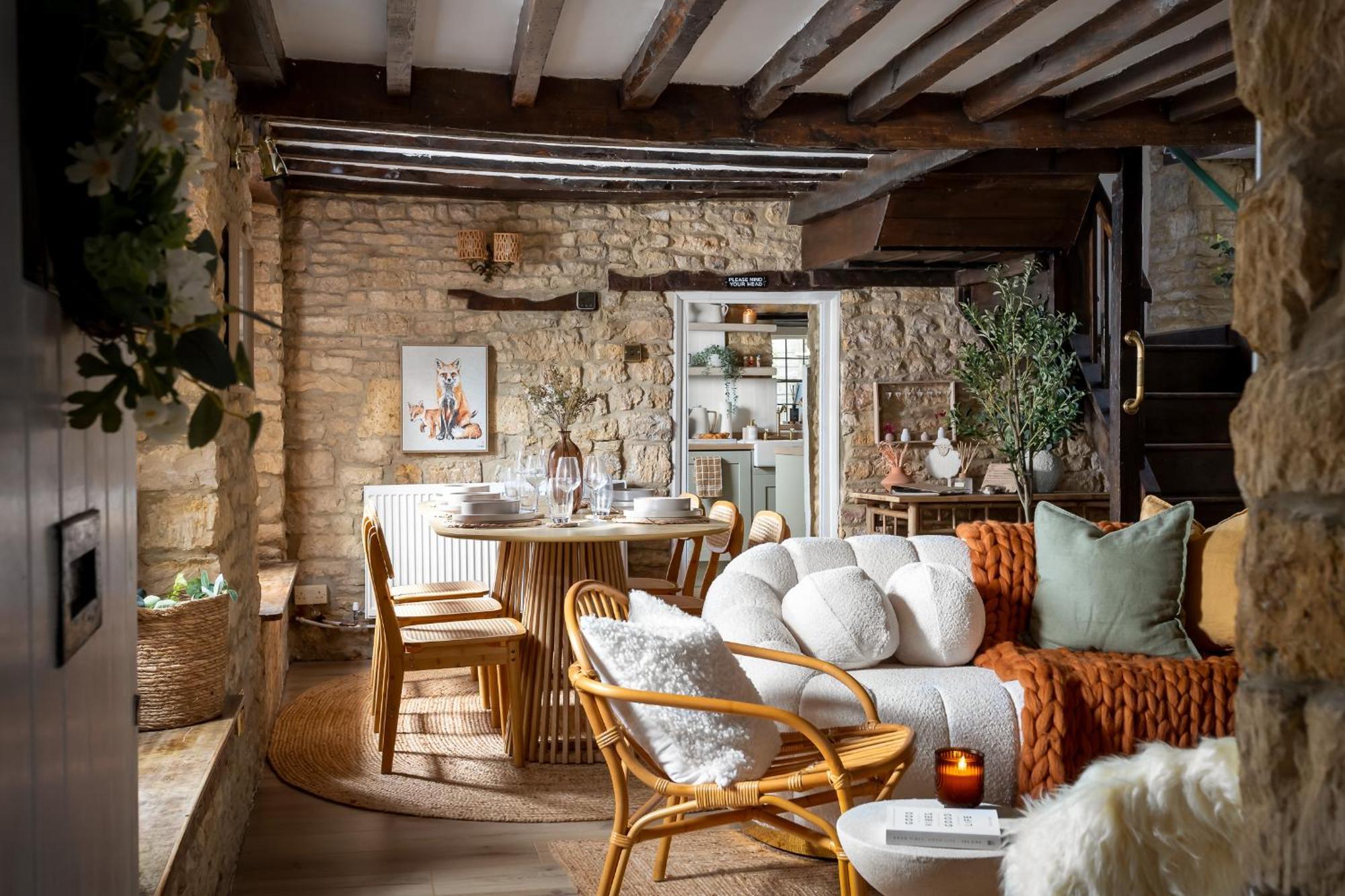 Bourton Scandi Chic Authentic Cottage Eksteriør bilde
