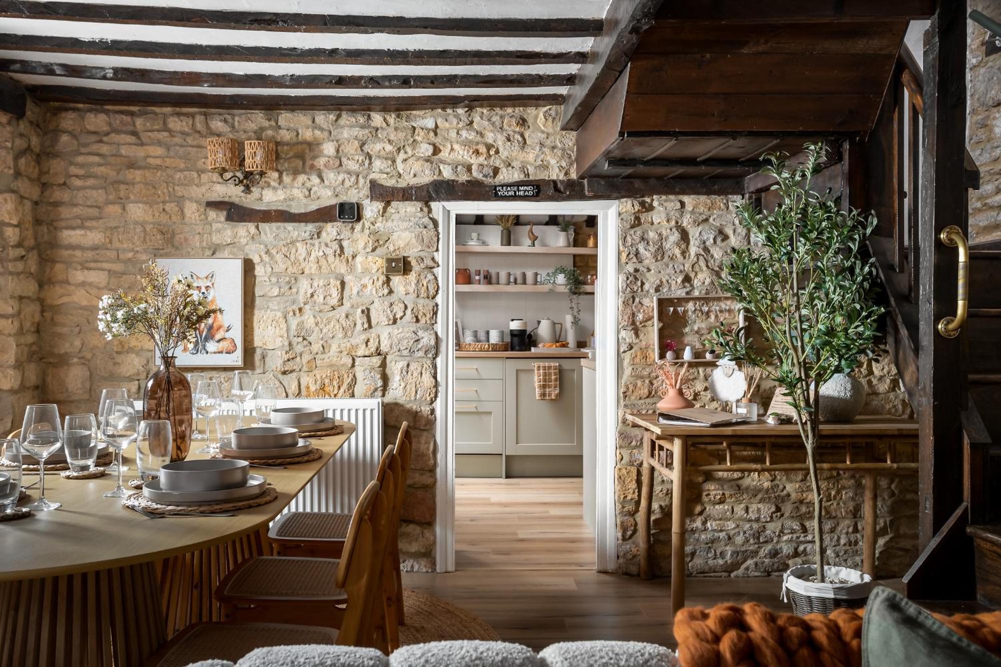 Bourton Scandi Chic Authentic Cottage Eksteriør bilde