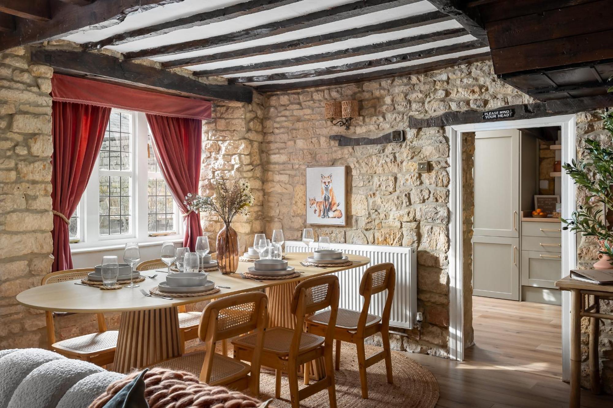 Bourton Scandi Chic Authentic Cottage Eksteriør bilde